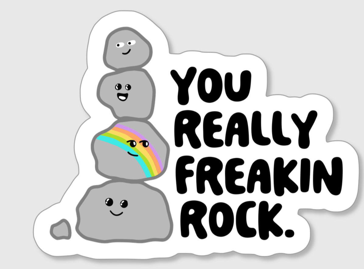 You really Rock Sticker