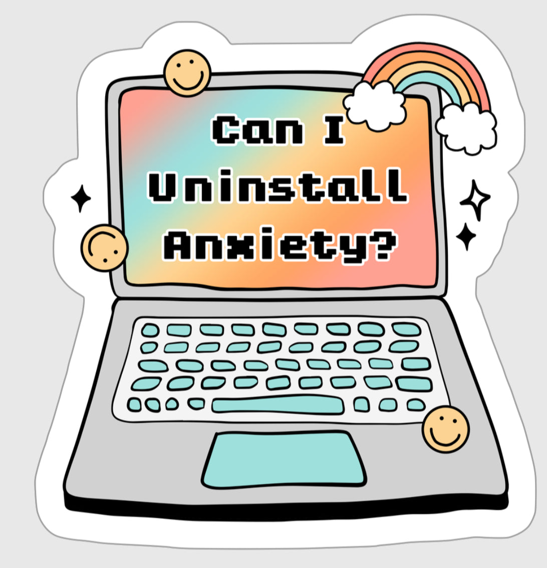 Can i Uninstall anxiety sticker