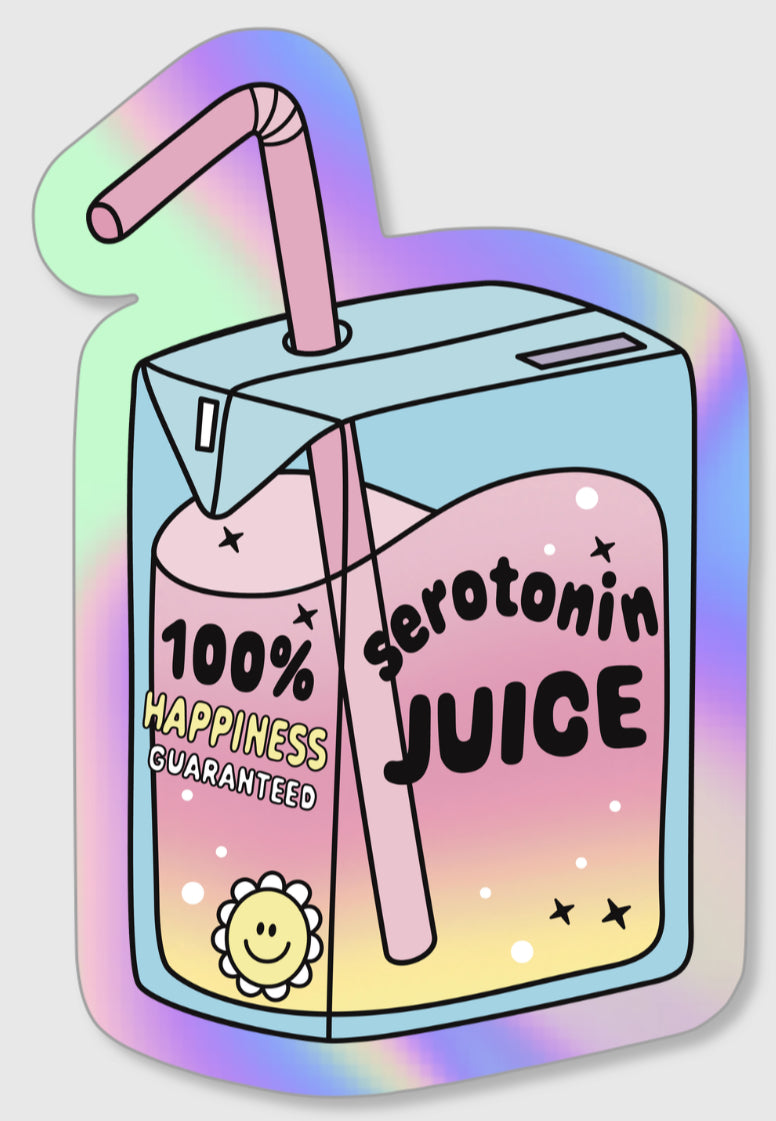 Serotonin Juice Sticker