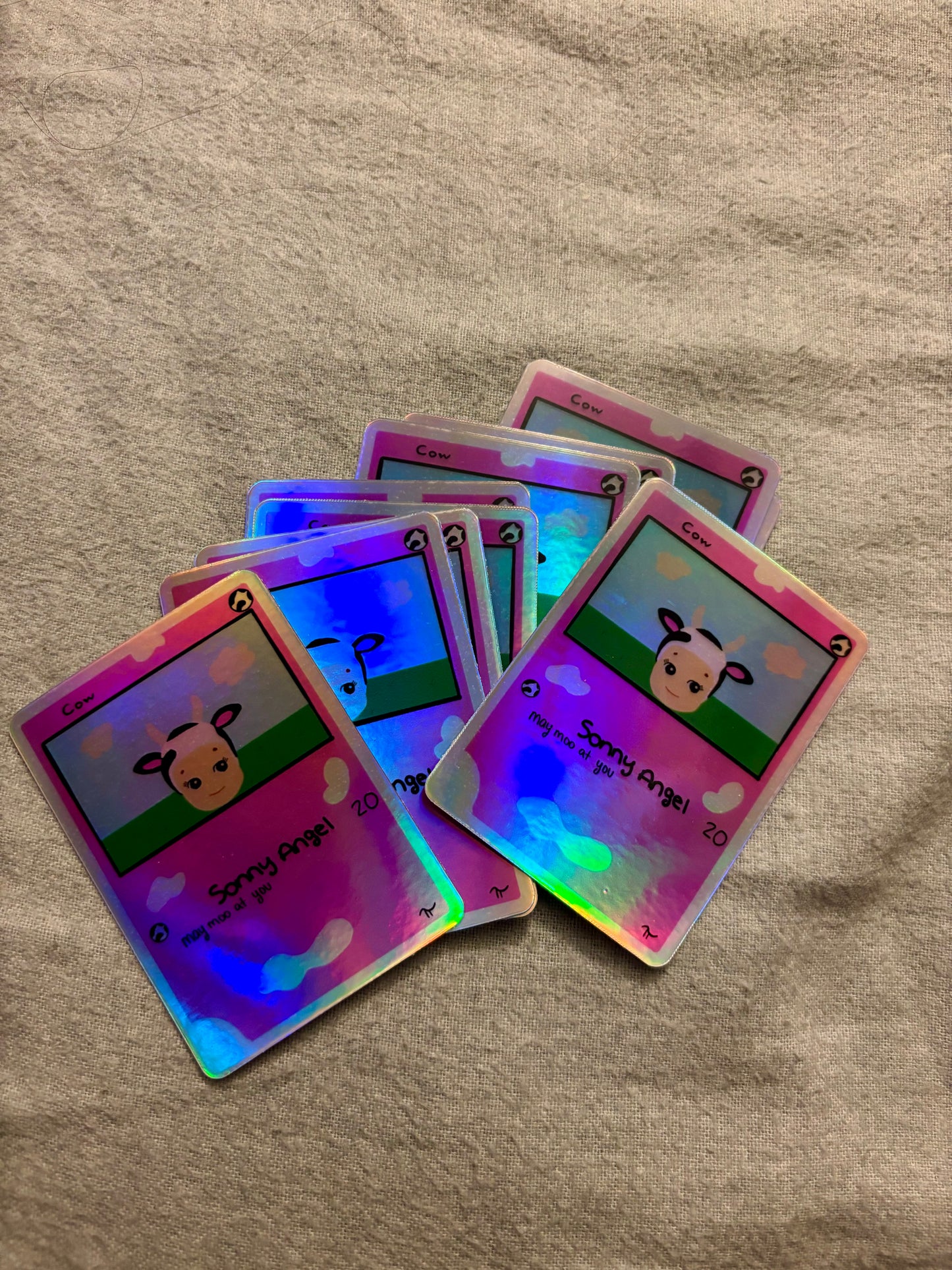 Cow Angel Inspired Card